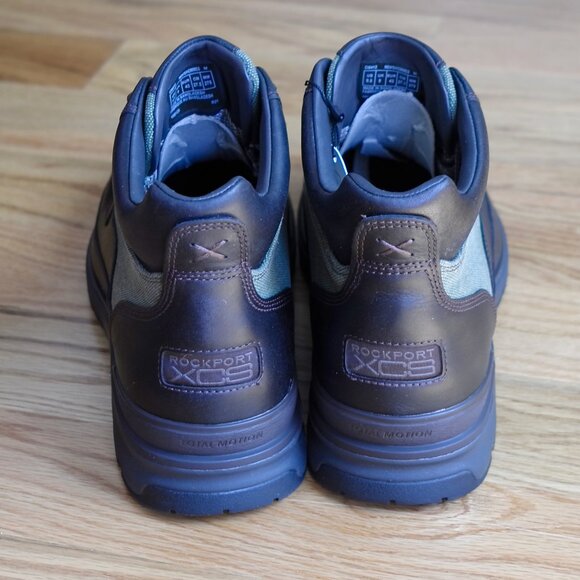 Rockport NEW Total Motion XCS Trek Keota Brown/Green Hiking Boot C16412 9.5 M - Picture 10 of 11